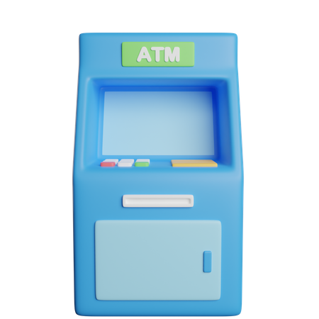 Máquina ATM  3D Icon