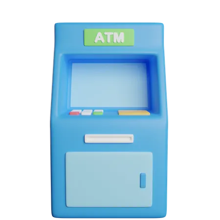 Máquina ATM  3D Icon