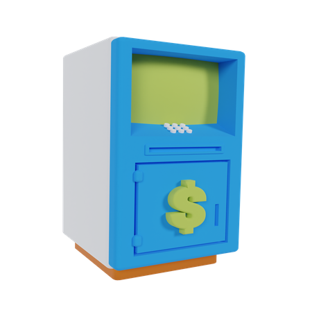 Máquina ATM  3D Icon