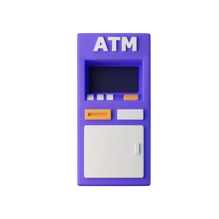 Máquina ATM  3D Icon