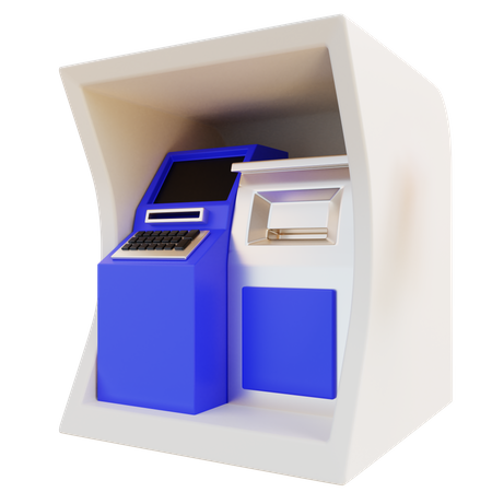 Máquina ATM  3D Icon