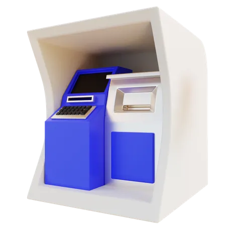 Máquina ATM  3D Icon