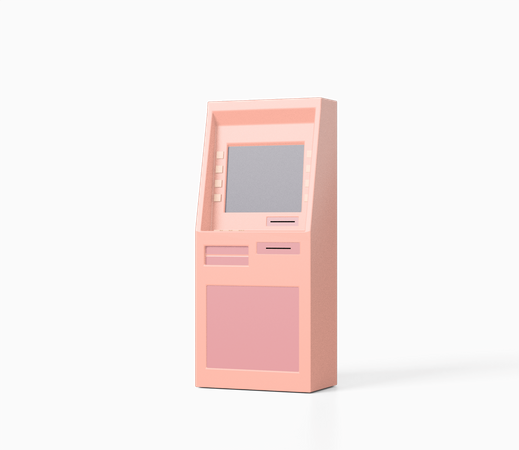 Máquina ATM  3D Icon