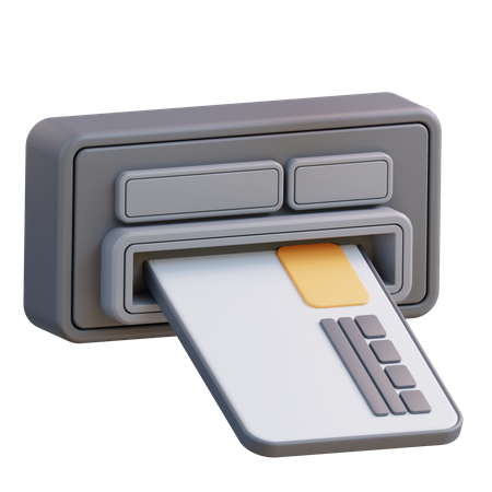 Máquina ATM  3D Icon