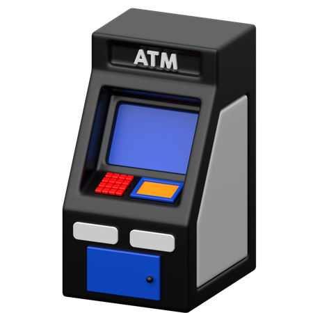 Máquina ATM  3D Icon