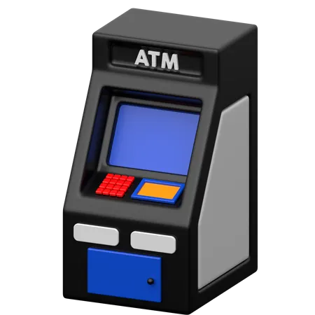 Máquina ATM  3D Icon