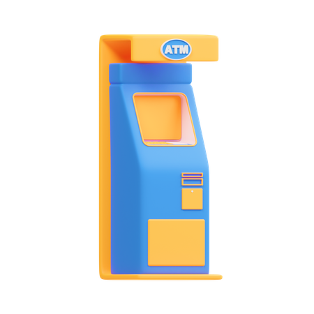 Máquina ATM  3D Icon