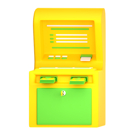 Máquina ATM  3D Icon