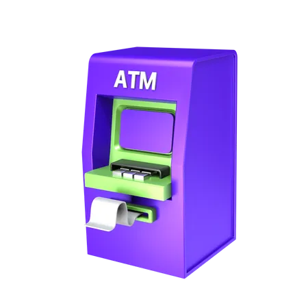 Máquina ATM  3D Icon