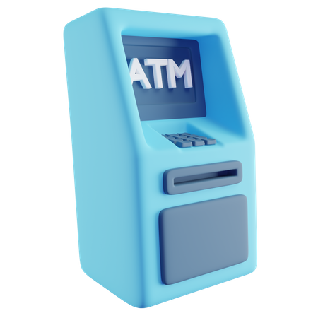 Máquina ATM  3D Icon