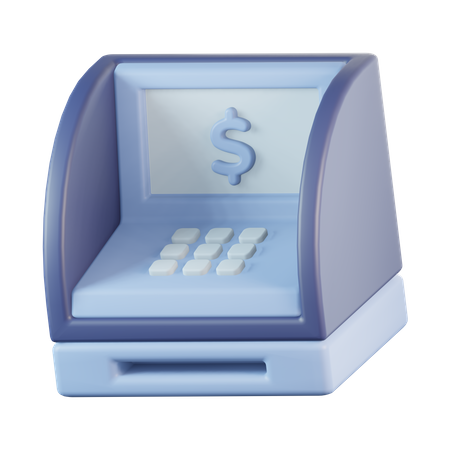 Máquina ATM  3D Icon