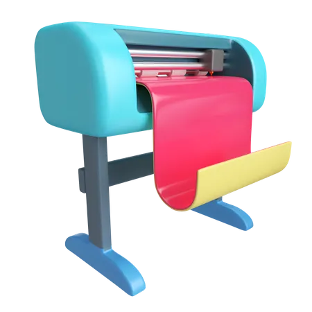 Máquina cortadora de vinilo  3D Icon