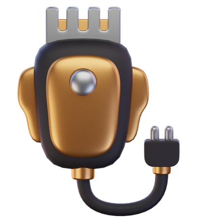 Maquina de afeitar  3D Icon