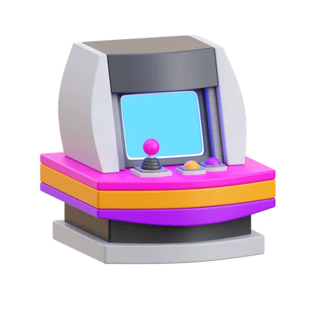 Máquina de fliperama  3D Icon