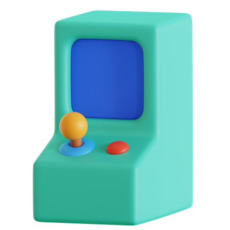 Máquina de fliperama  3D Icon