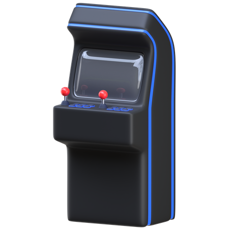 Máquina de fliperama  3D Icon