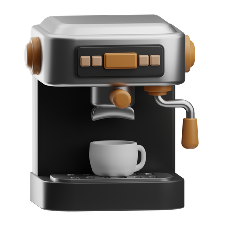 Maquina de cafe  3D Icon