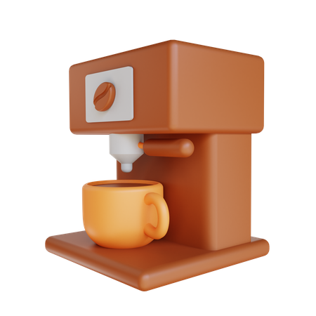 Máquina de café  3D Icon