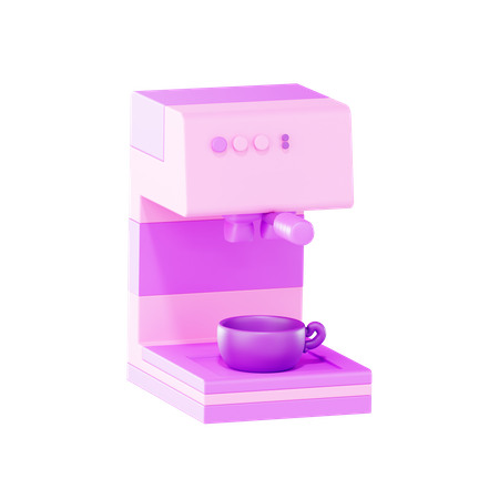 Máquina de café  3D Icon