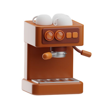 Máquina de café  3D Icon