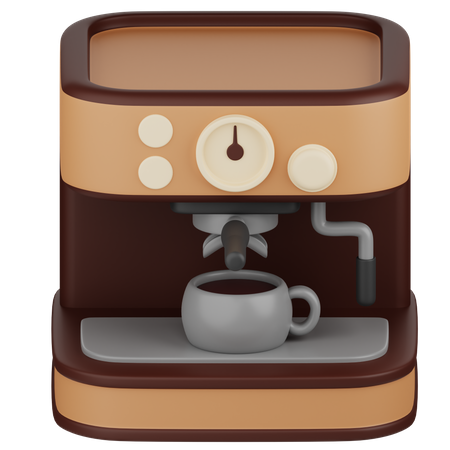 Máquina de café  3D Icon