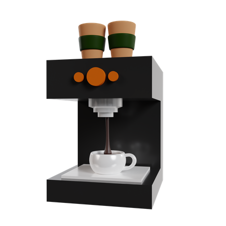 Máquina de café  3D Icon