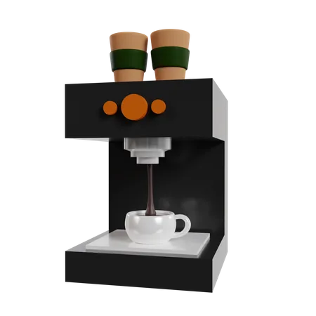 Máquina de café  3D Icon