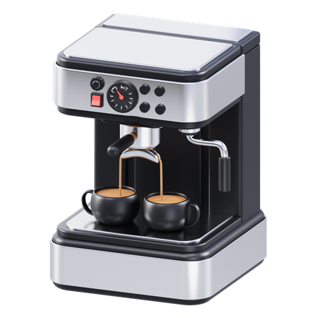 Máquina de espresso  3D Icon