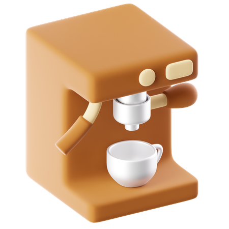 Máquina de café expresso  3D Icon