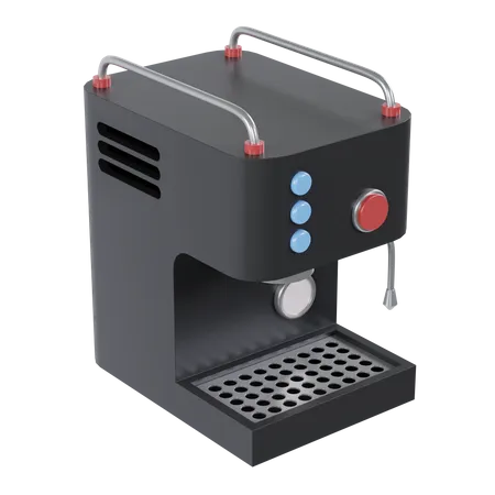 Máquina de fazer café expresso  3D Illustration