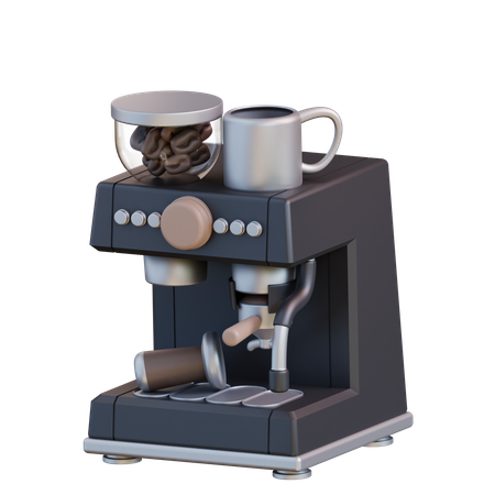 Máquina de espresso  3D Icon