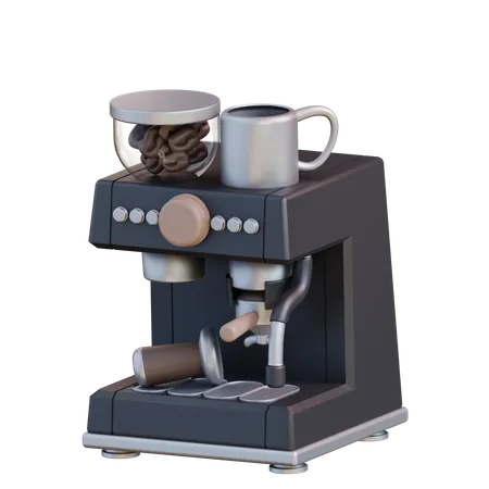 Máquina de espresso  3D Icon