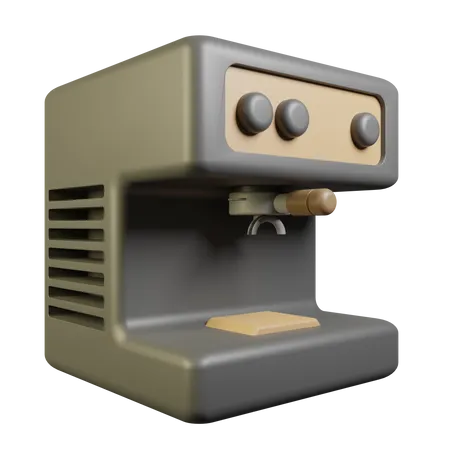 Máquina de espresso  3D Icon
