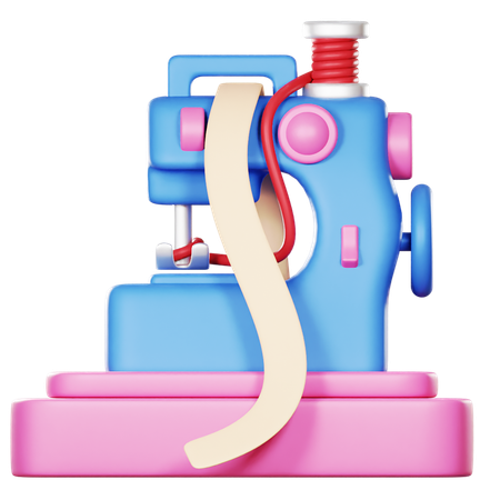 Máquina de coser  3D Icon