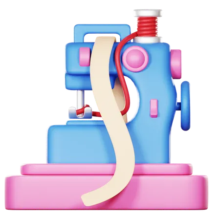 Máquina de coser  3D Icon