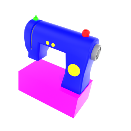 Máquina de coser  3D Icon