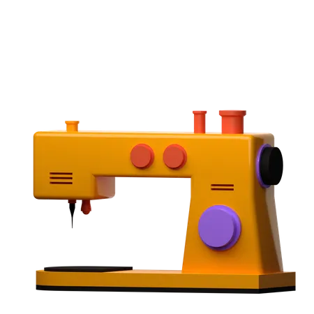 Máquina de coser  3D Icon