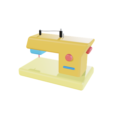 Máquina de coser  3D Icon