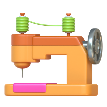 Máquina de costura  3D Icon