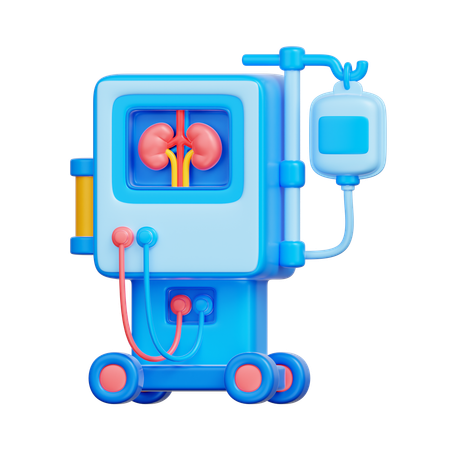 Máquina de diálisis  3D Icon