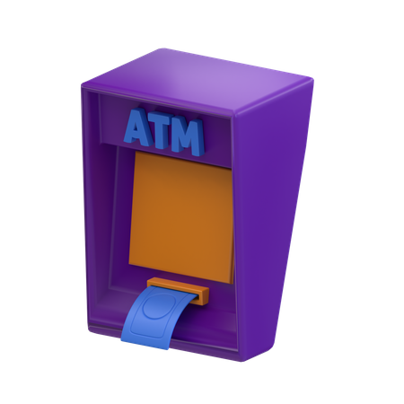 Maquina de dinero  3D Icon