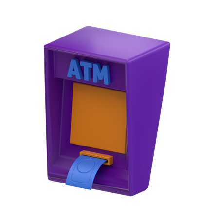 Máquina de dinheiro  3D Icon