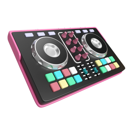 Máquina de dj  3D Icon