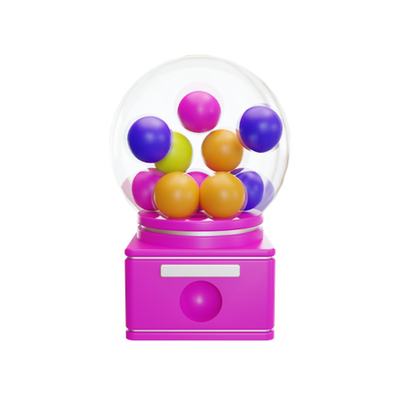 Máquina de Doces  3D Icon