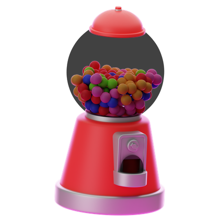 Maquina de dulces  3D Icon