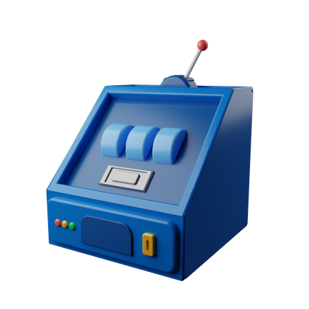 Máquina de jogo  3D Illustration