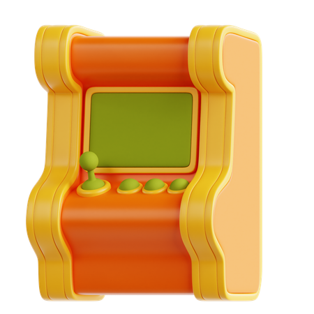 Máquina de jogo de arcade  3D Icon