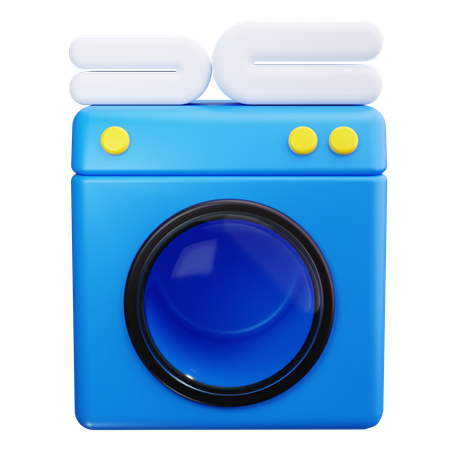 Máquina de lavar  3D Icon