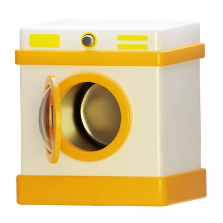 Máquina de lavar  3D Icon