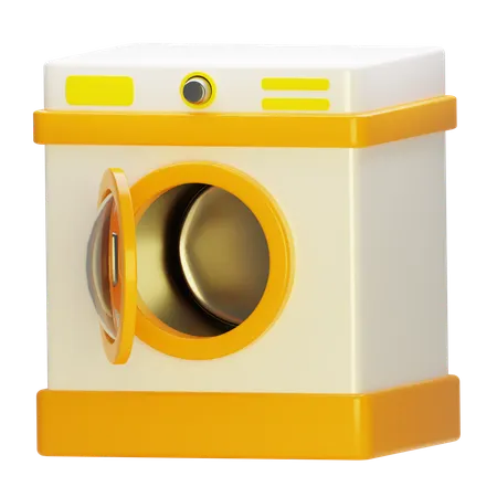 Máquina de lavar  3D Icon